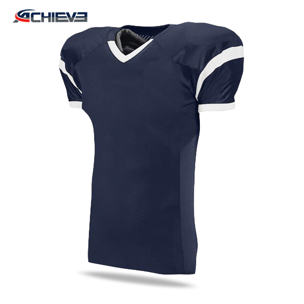 custom new design American football jerseys wholesales