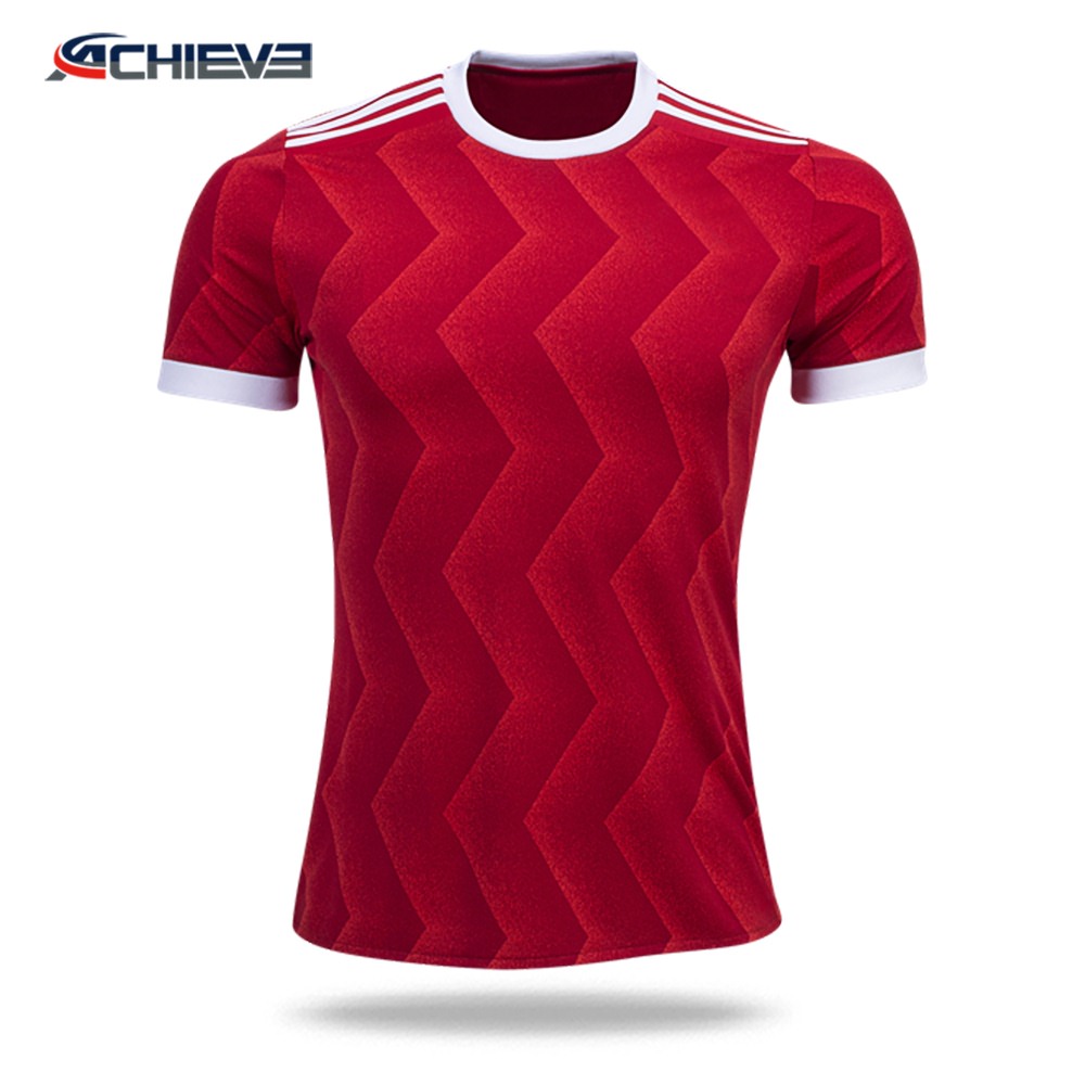 Custom New Design football jerseys / Wholesale Form China