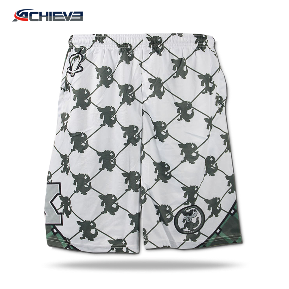 Custom sublimated lacrosse shorts