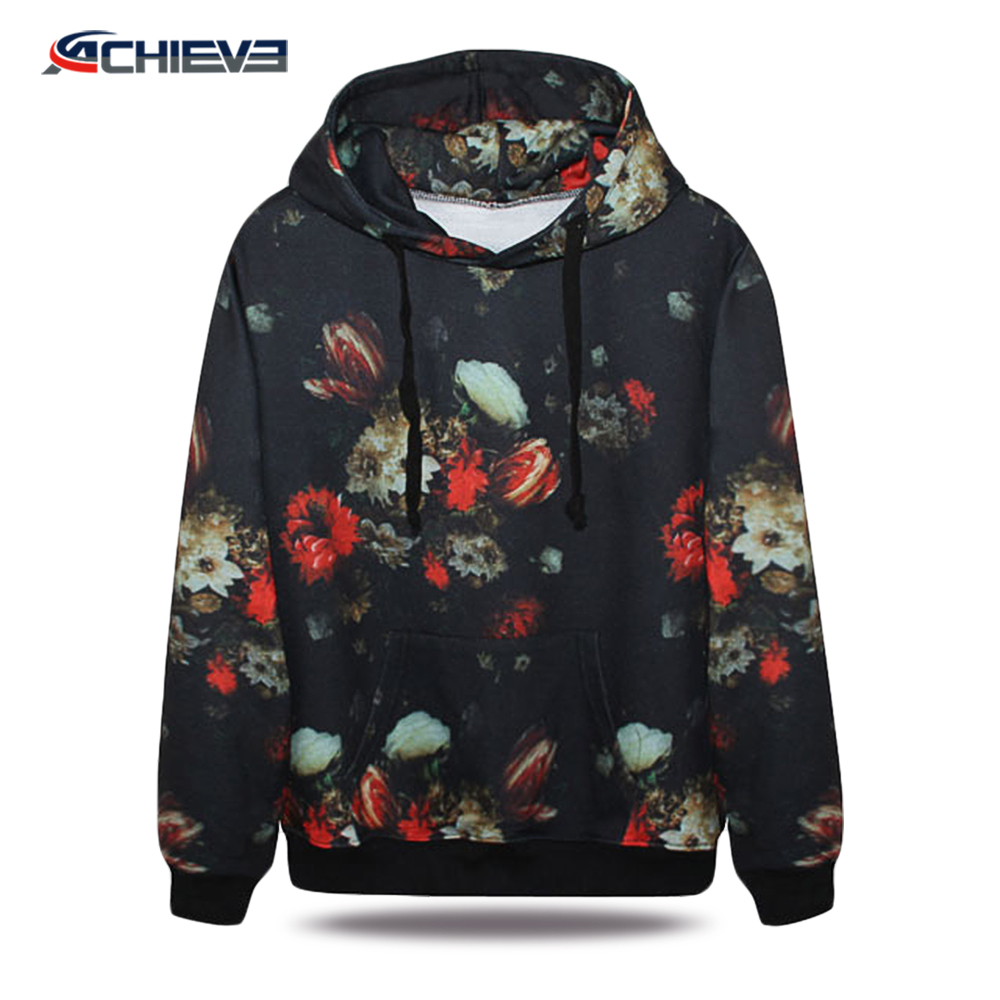 Hot selling Full Sublimation Print Pullover Hoodies