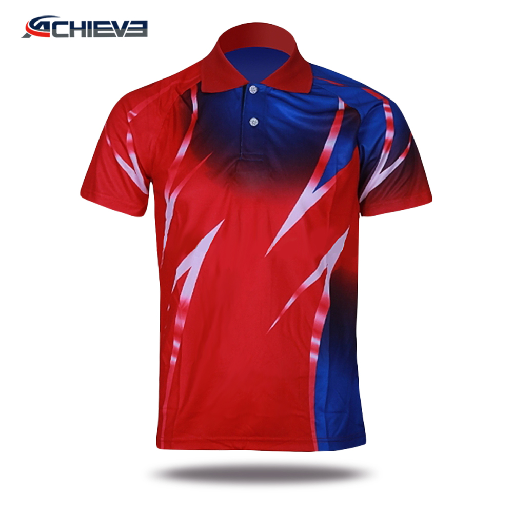 Wholesale custom sublimation polo jersey supplier