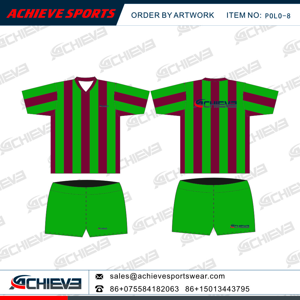 Custom New Design football jerseys / Wholesale Form China: