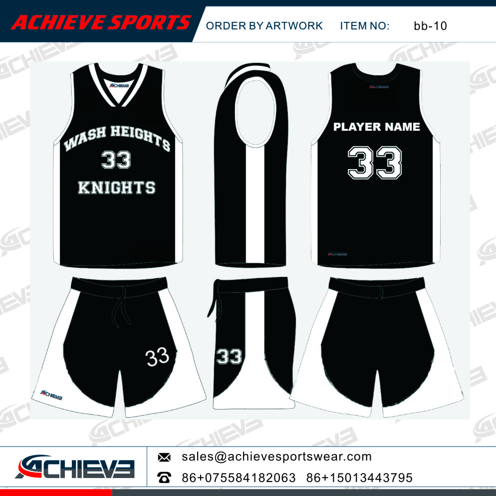 Sublimation Youth Best Basketball Jersey Design