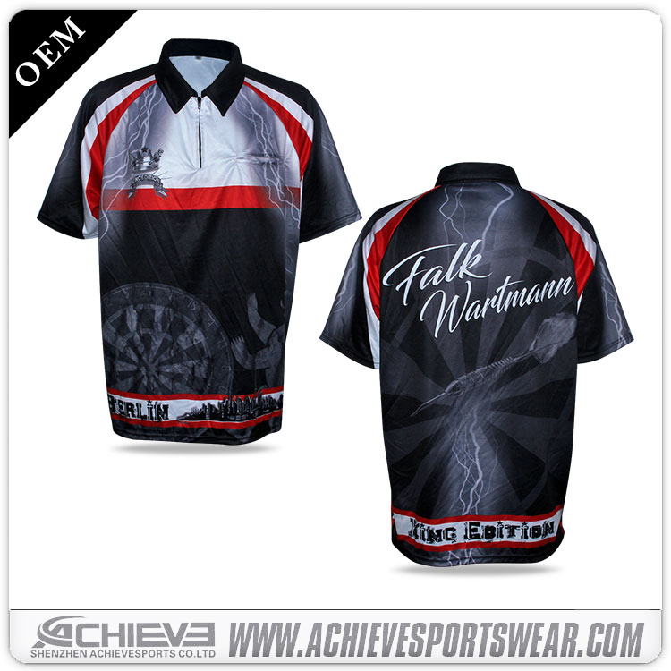 Custom high quality bowling polo shirts manufacturers