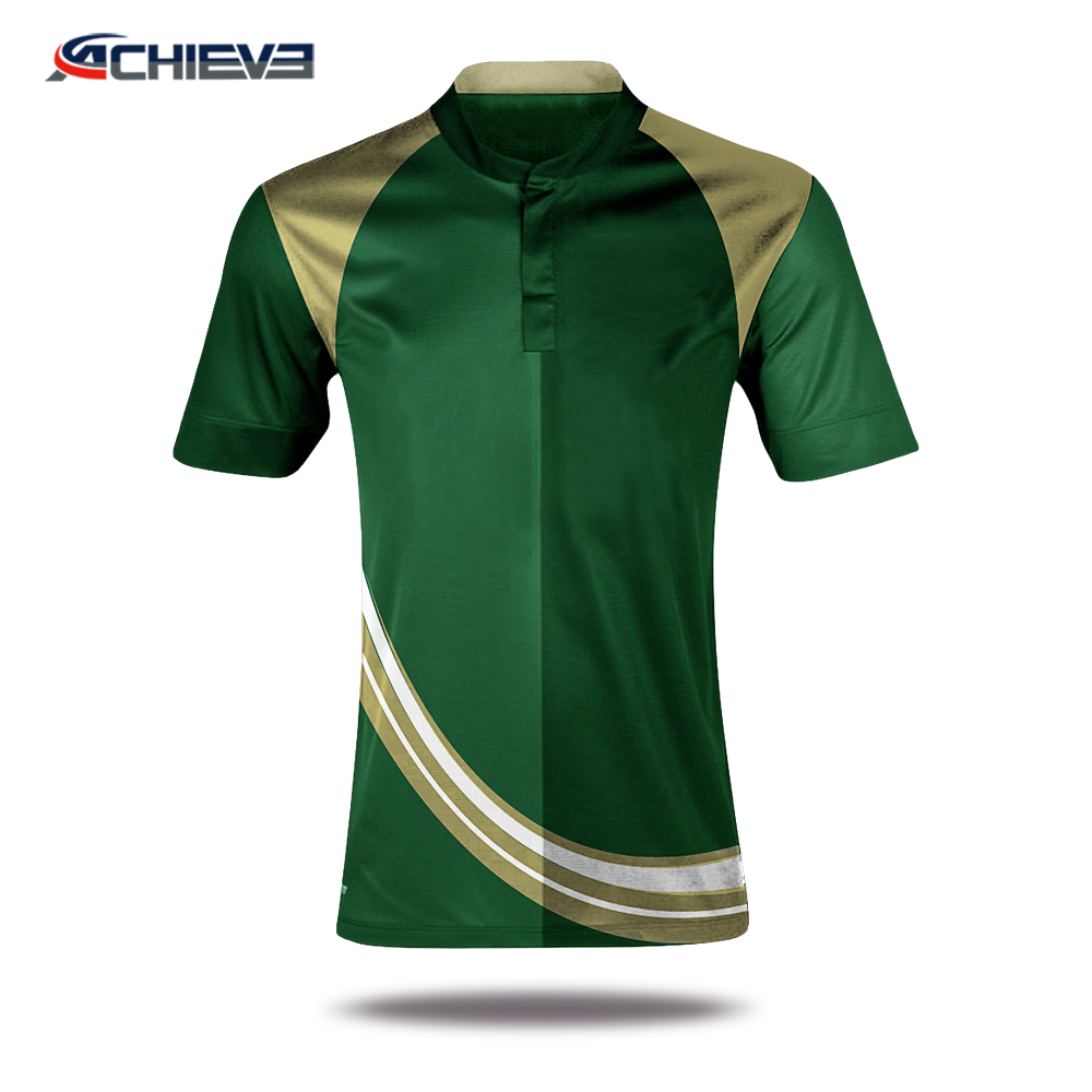 custom cheap cricket jerseys sublimation print cricket uniform