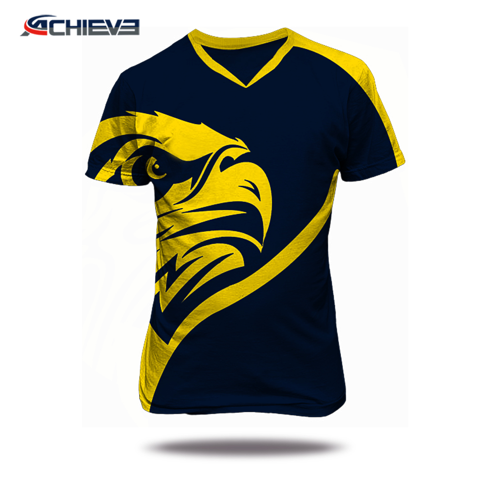 High quality custom design cricket team jersey pattern