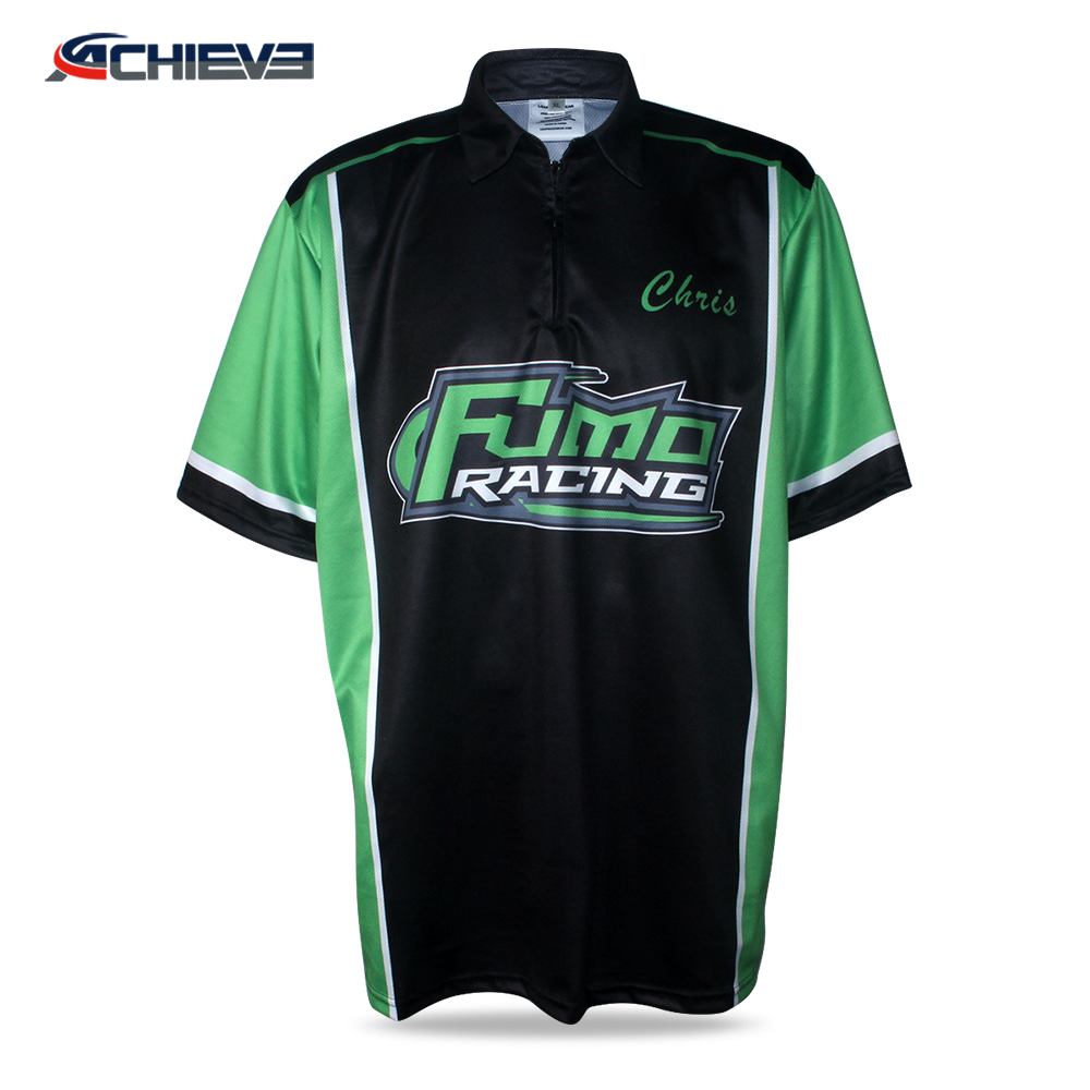 High quality racing pit crew shirts wholesale