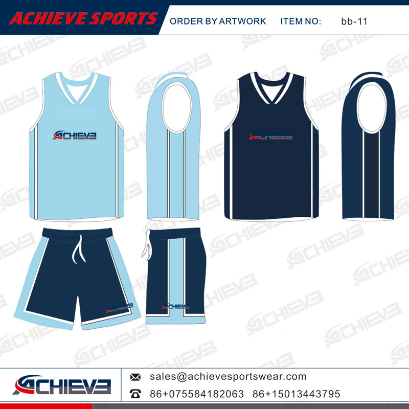 Custom Design Basketball Uniform Artwork