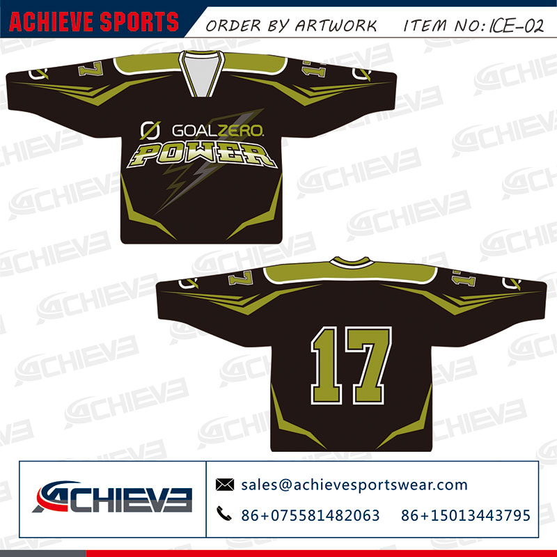 Custom design Ice Hockey Uniform Artwork