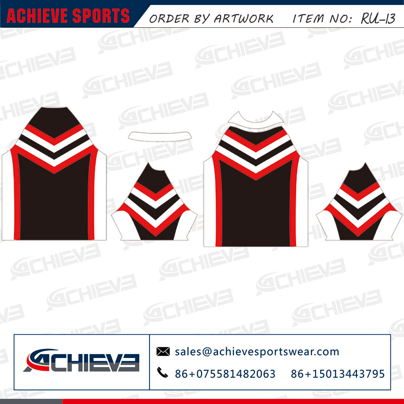 Custom Design Rugby Uniform Artwork