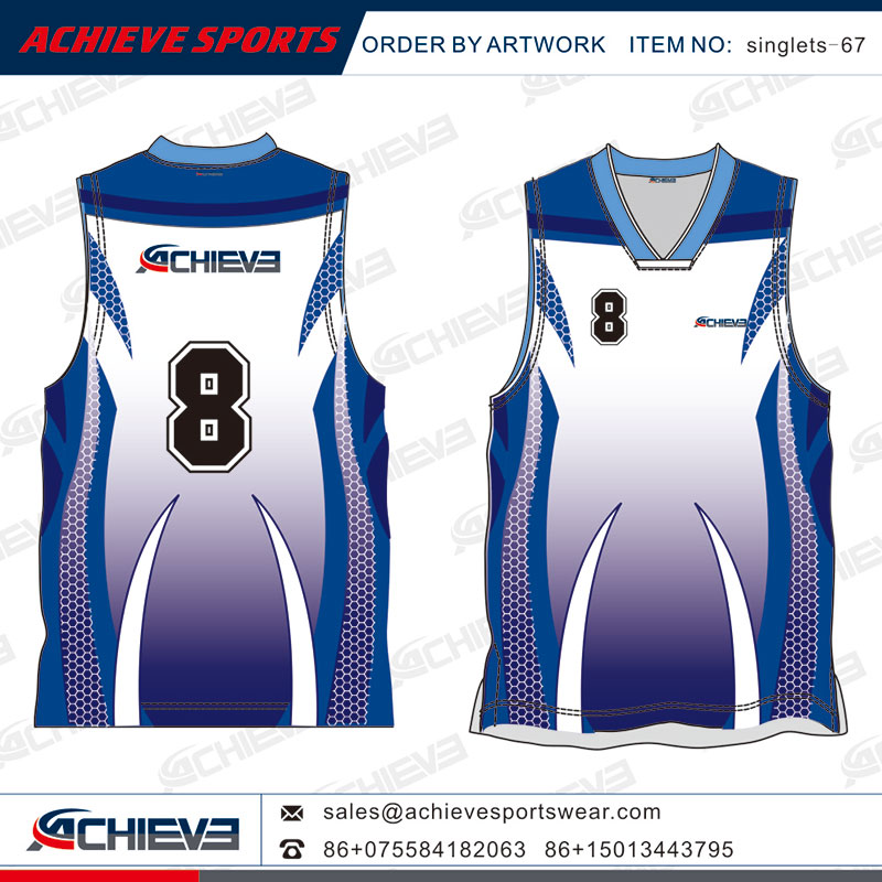 Custom Design Basketball Uniform Artwork