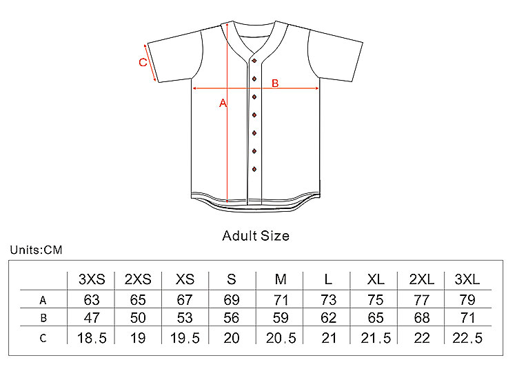 baseball jerseys