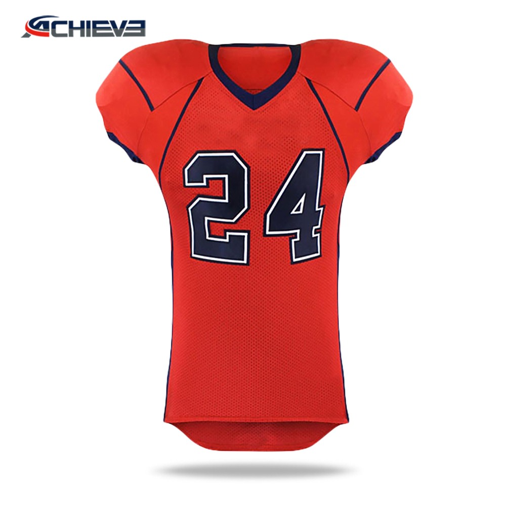 Custom Made sublimated american football jersey