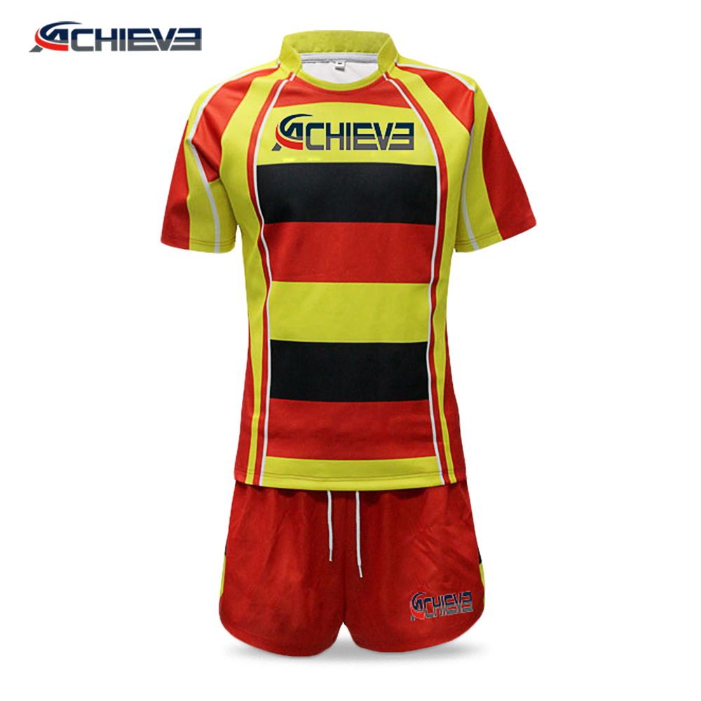 Custom breathable stretching Rugby uniforms