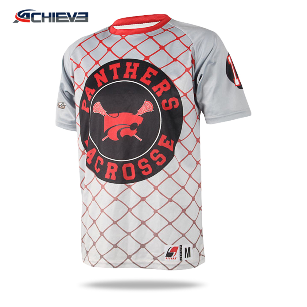 Custom designed lacrosse jerseys