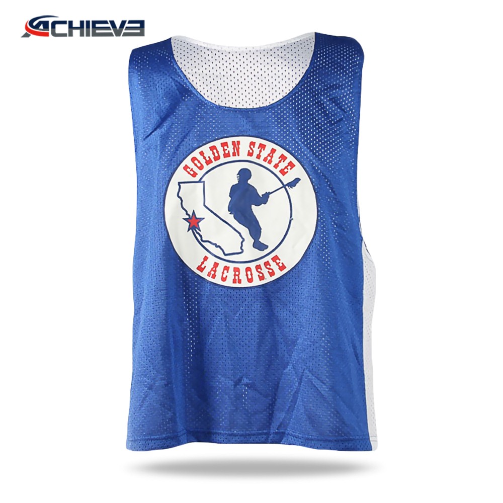 sublimated custom lacrosse jersey team wear