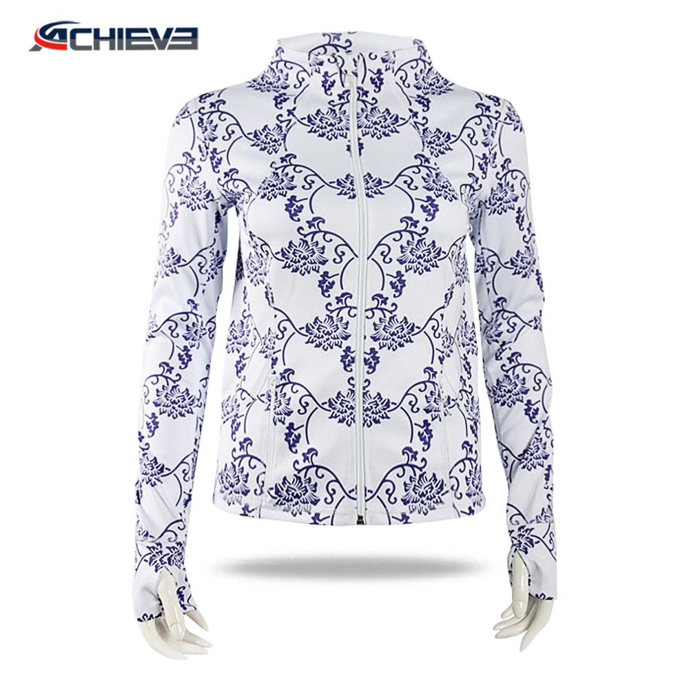 Wholesale Custom Sublimated yoga shirts