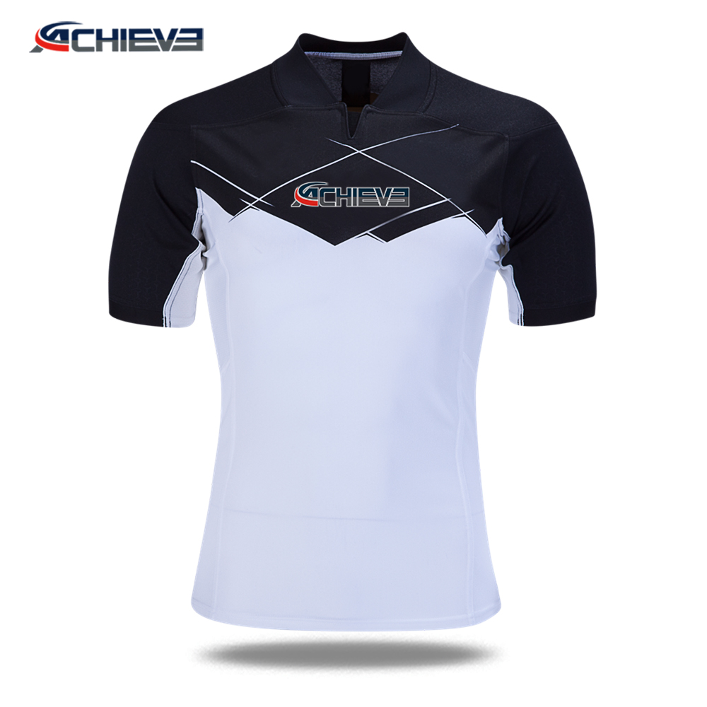 New arrive blank rugby jersey