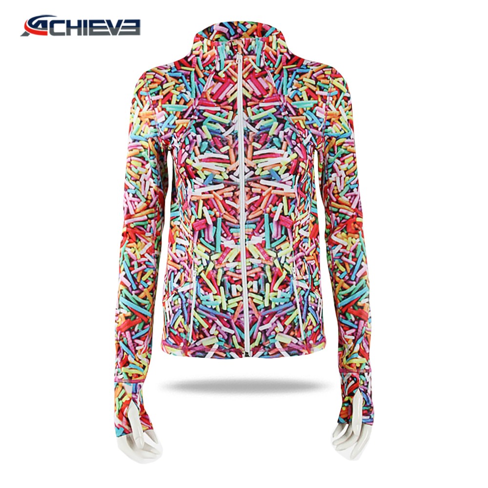 Long Sleeve Running Yoga Jackets