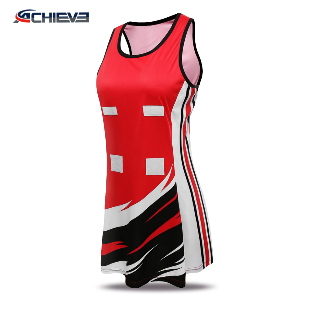 Wholesale Sublimation Netball Jersey