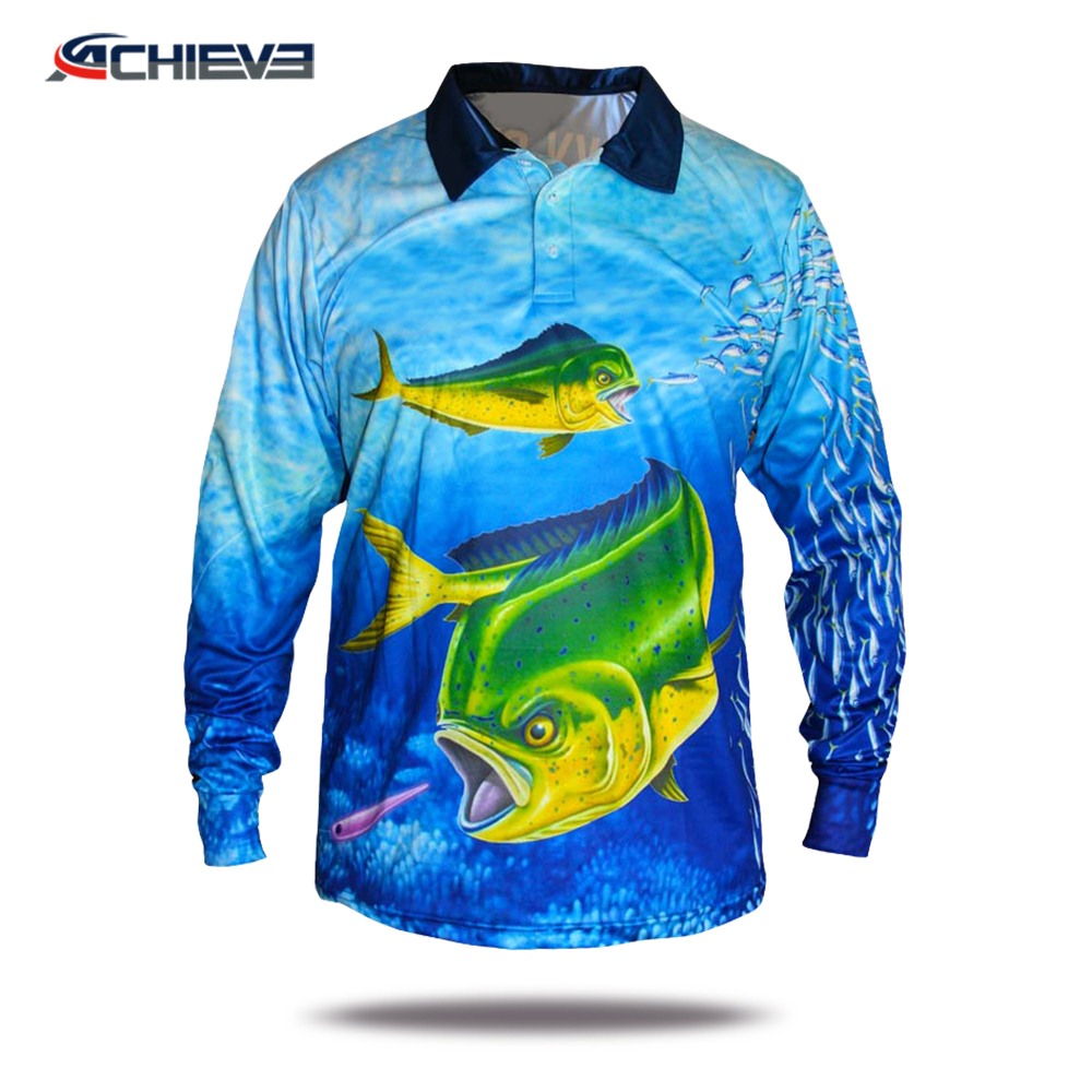 Sublimated Fishing Jerseys