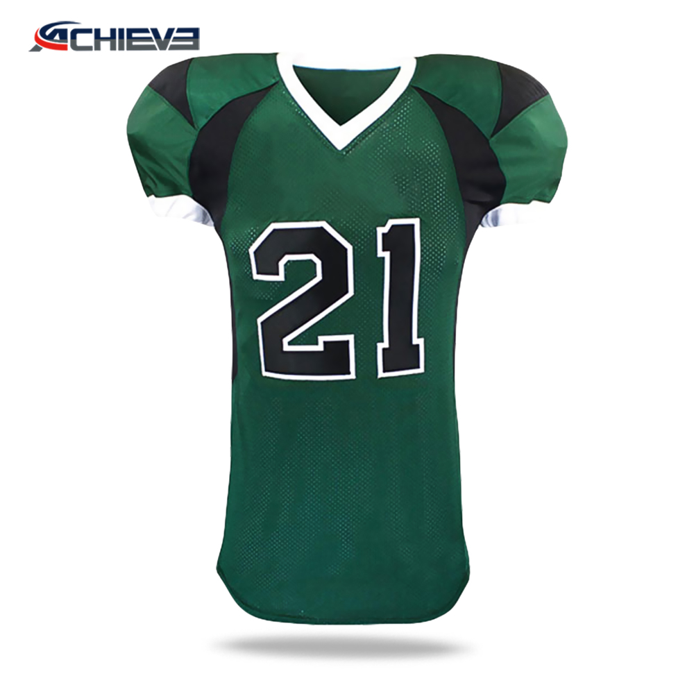 Sublimation Custom American football jerseys wholesale