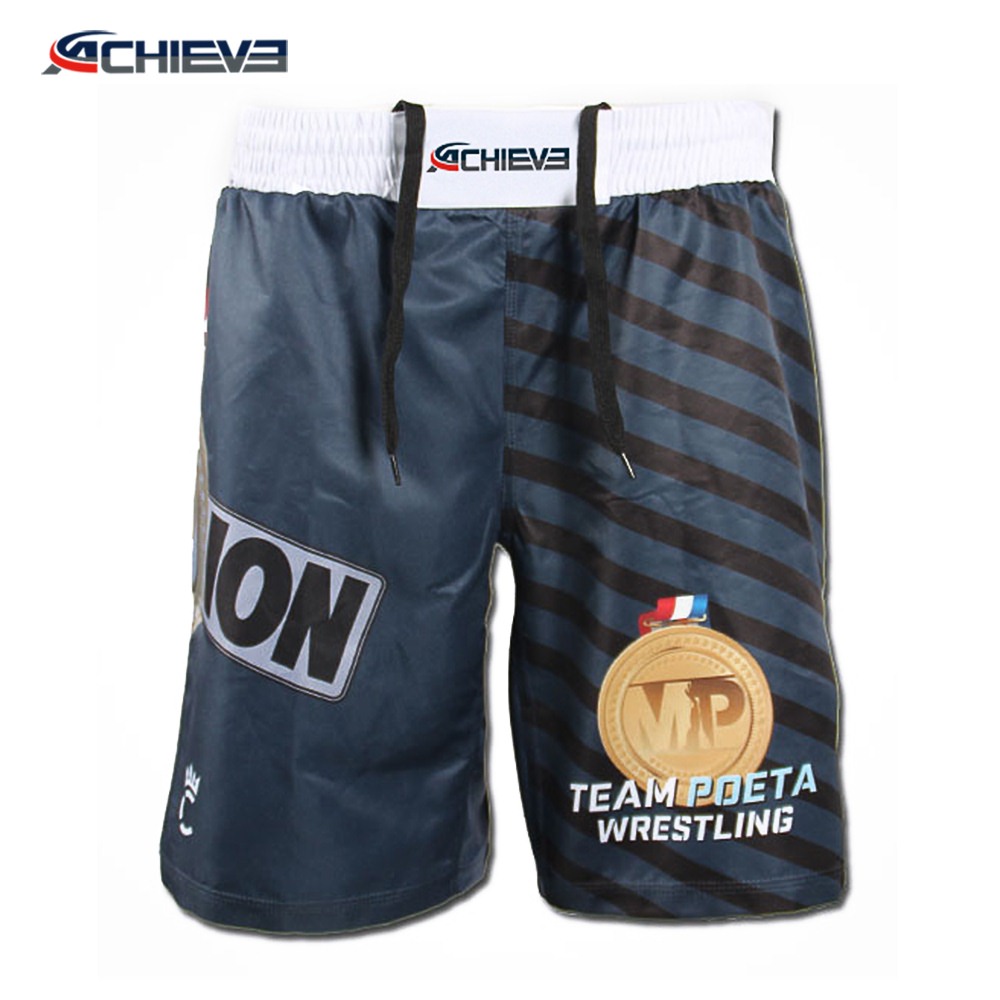 wholesale printed wrestling pants for men