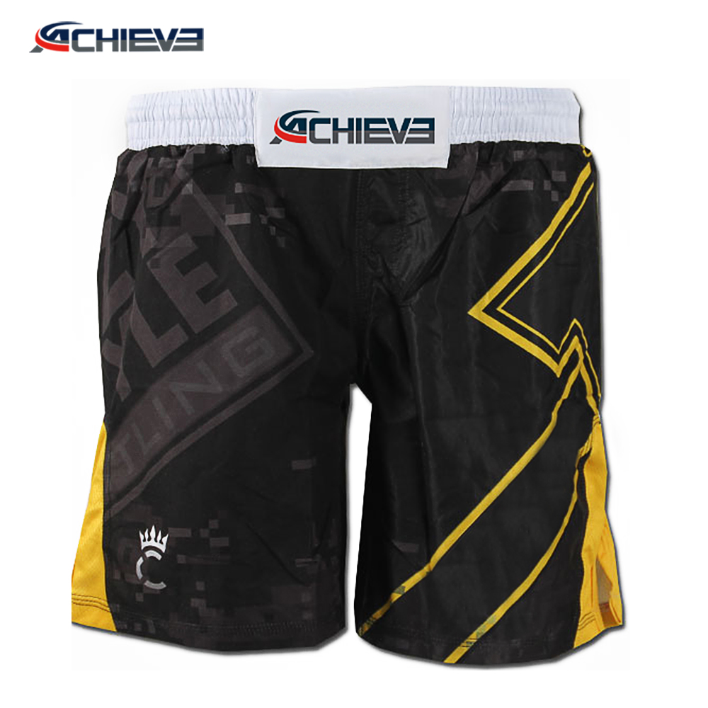 custom sublimation breathble wrestling pants