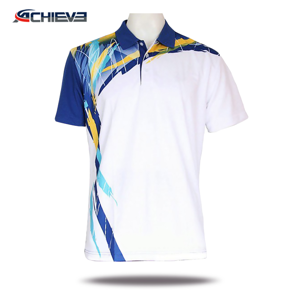 Sublimation blank Polo Shirt , Design mens Polo shirt