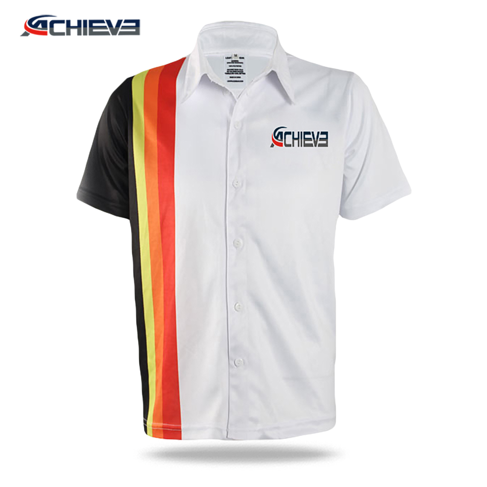 Button up racing shirt