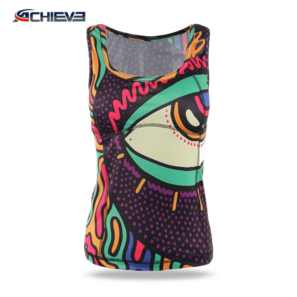 Custom Fitness Women Sportswear yoga vest