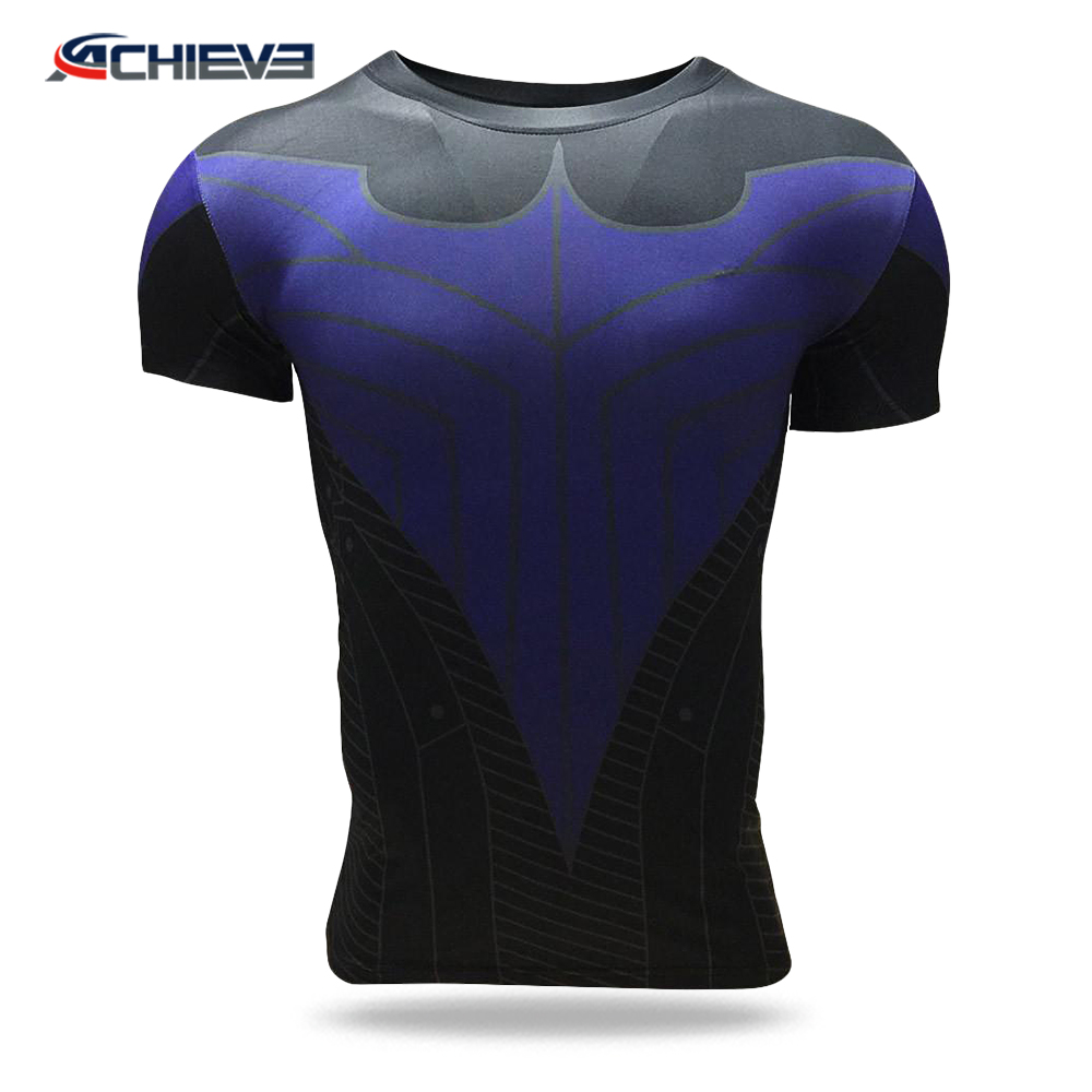 Compression Shirt Short Sleeved Fitness Wear