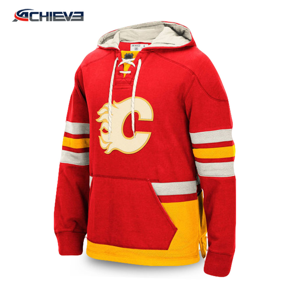 custom sublimated hockey hoodies