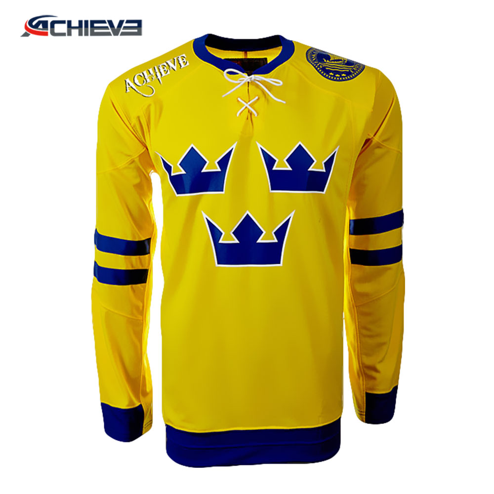 Wholesale custom printed hockey jersey