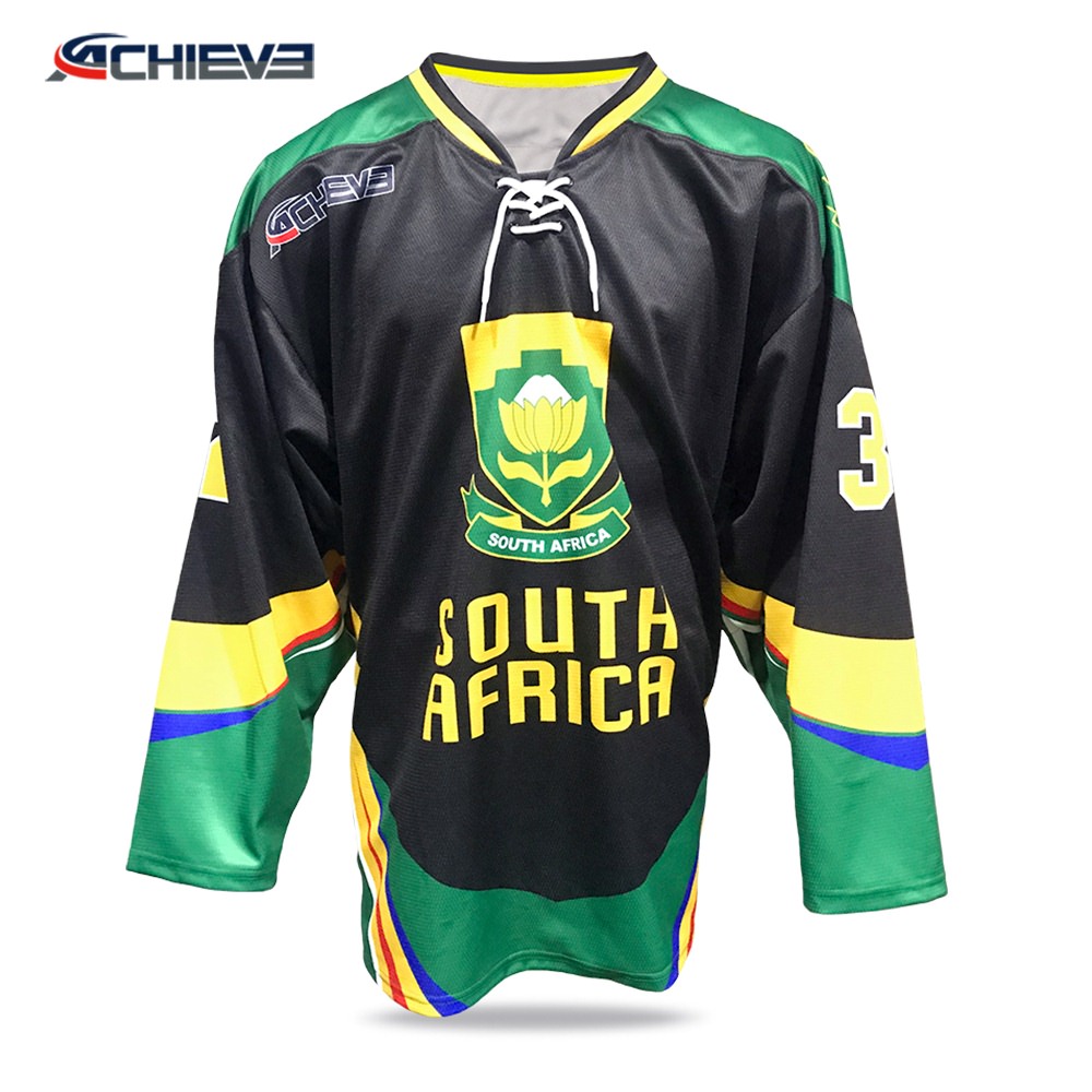 Custom design full sublimation ice hockey jerseys