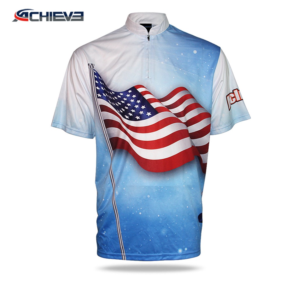 All over sublimation printing polo shirt