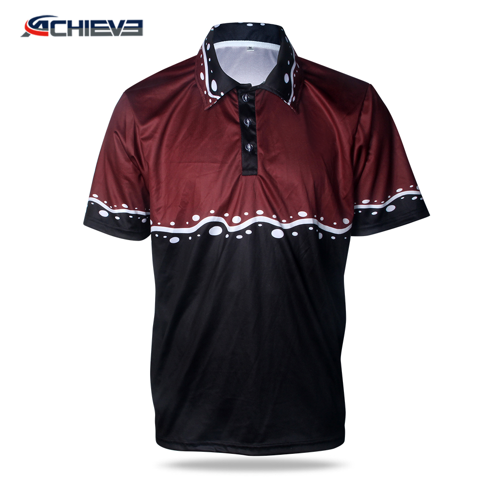 Custom stretch polo shirt mens