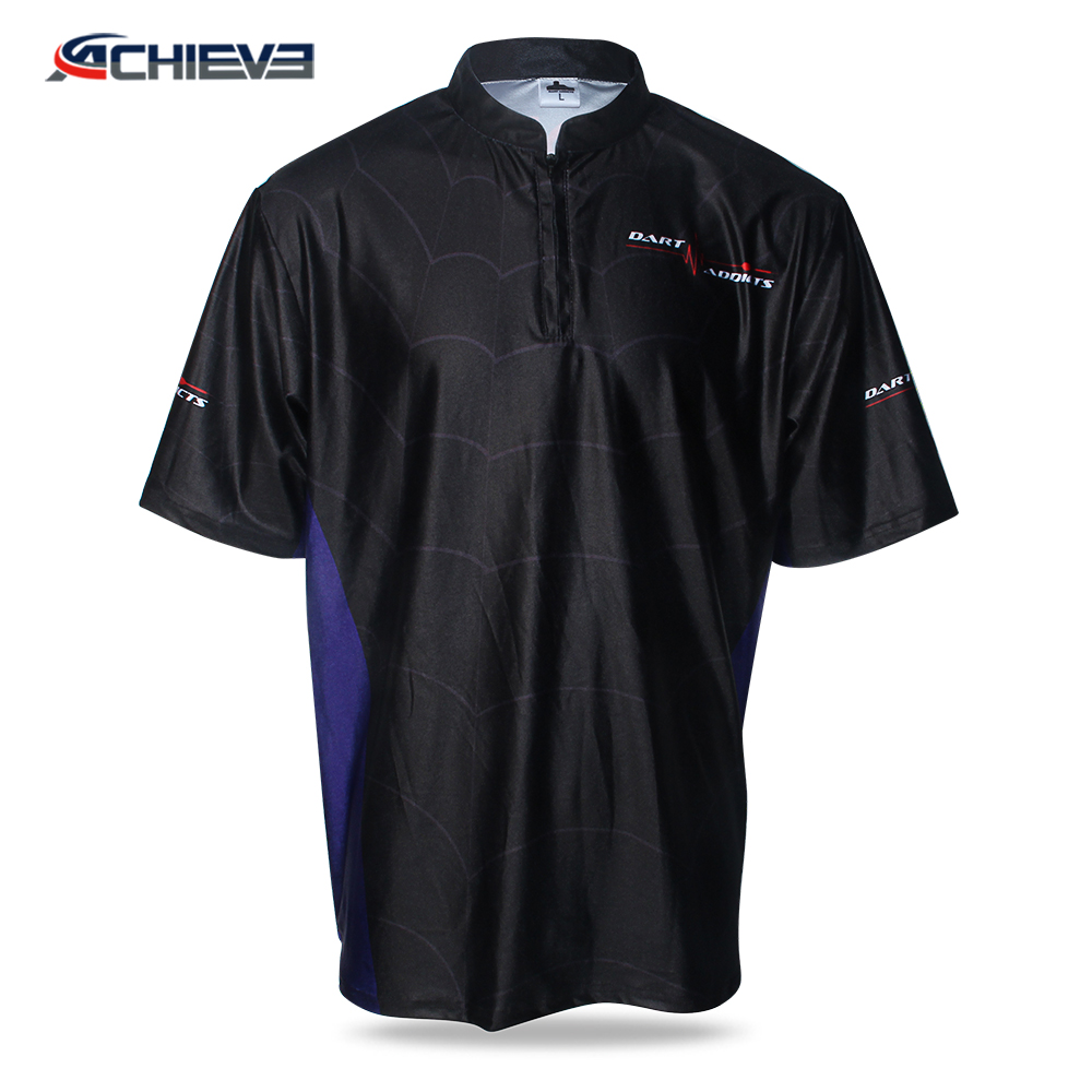 Sublimation printing golf polo shirt