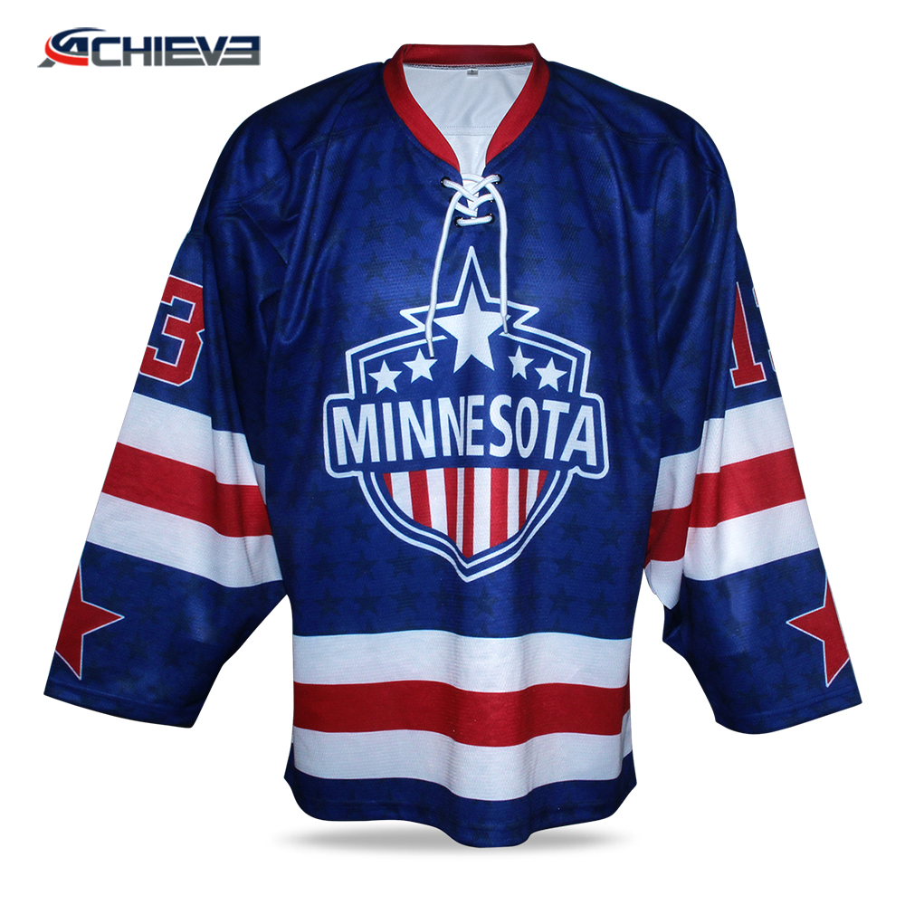 Custom team sublimated hockey jersey