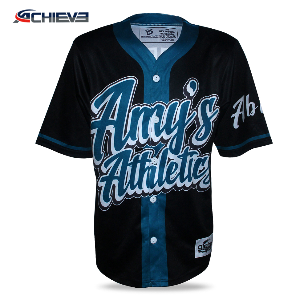 New arrival custom baseball jersey