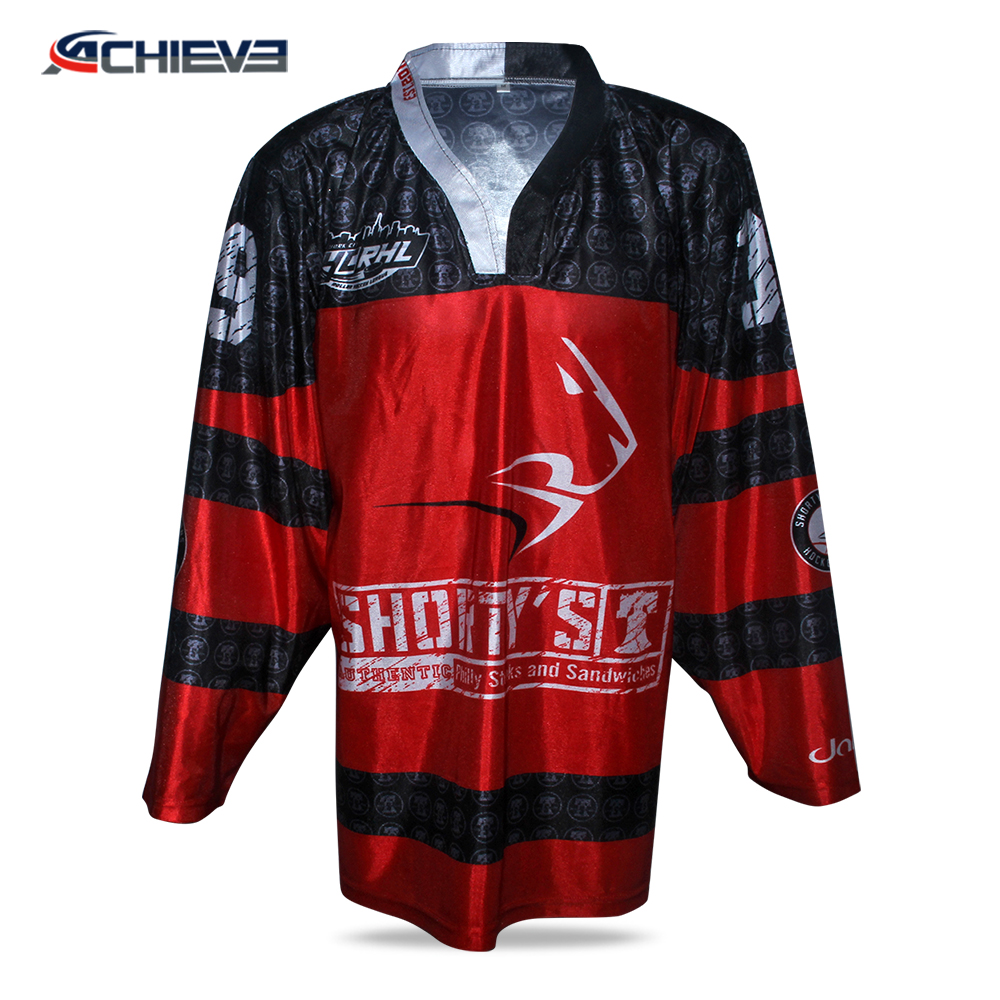 Full Sublimation Printed hockey jersey