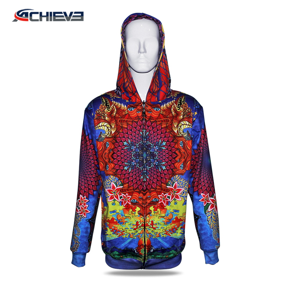 Men Sublimation Printing Hoodie