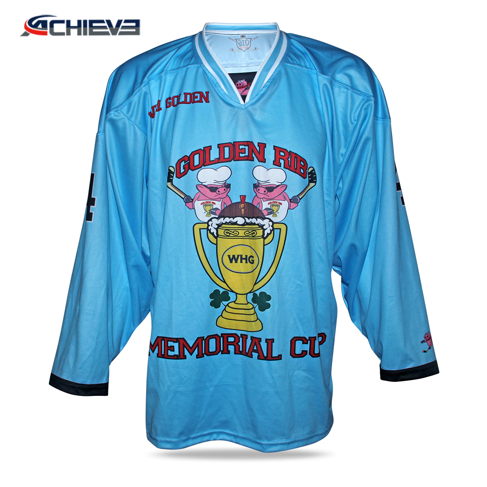 Sublimation reversible hockey jersey