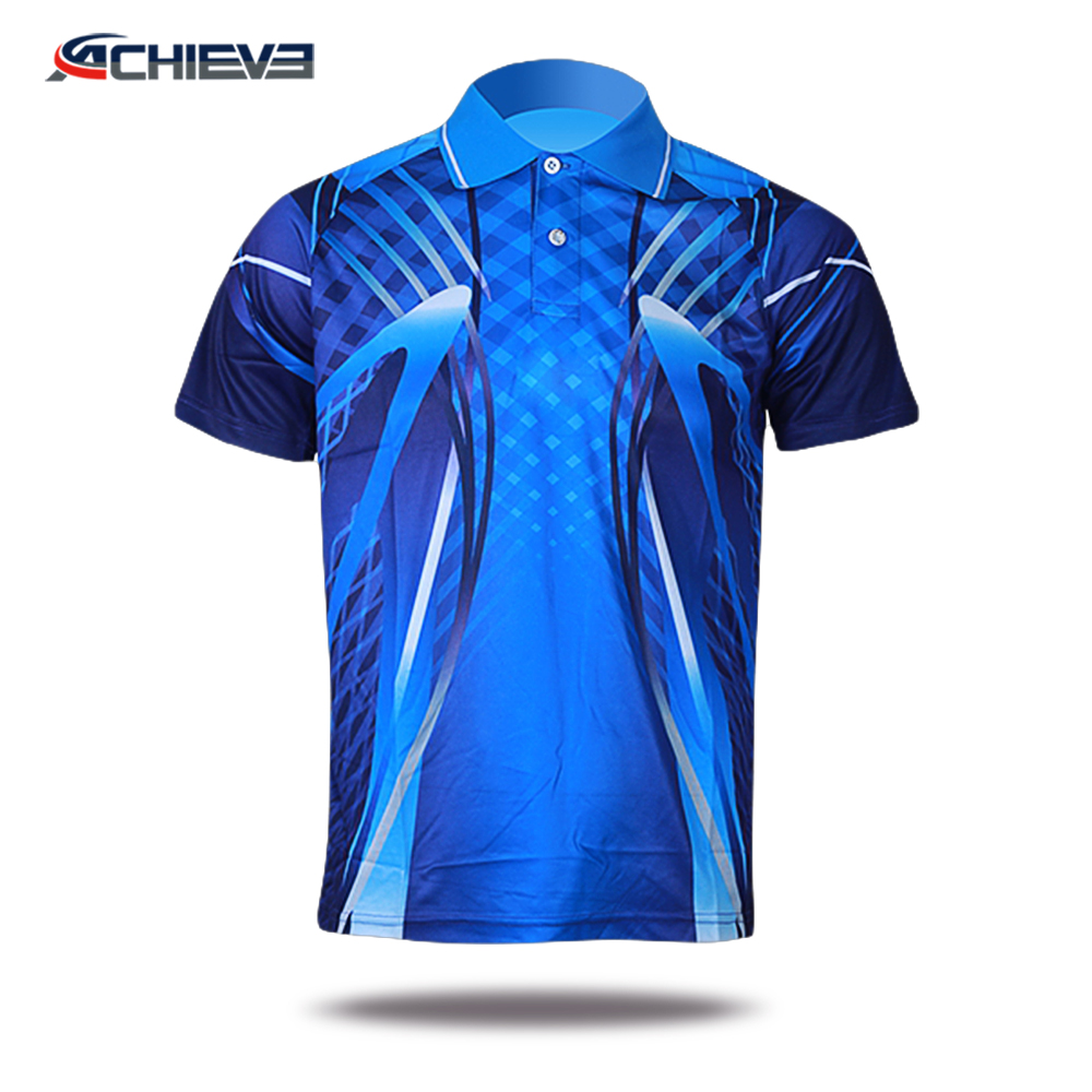 New model best cricket jersey polo shirt design