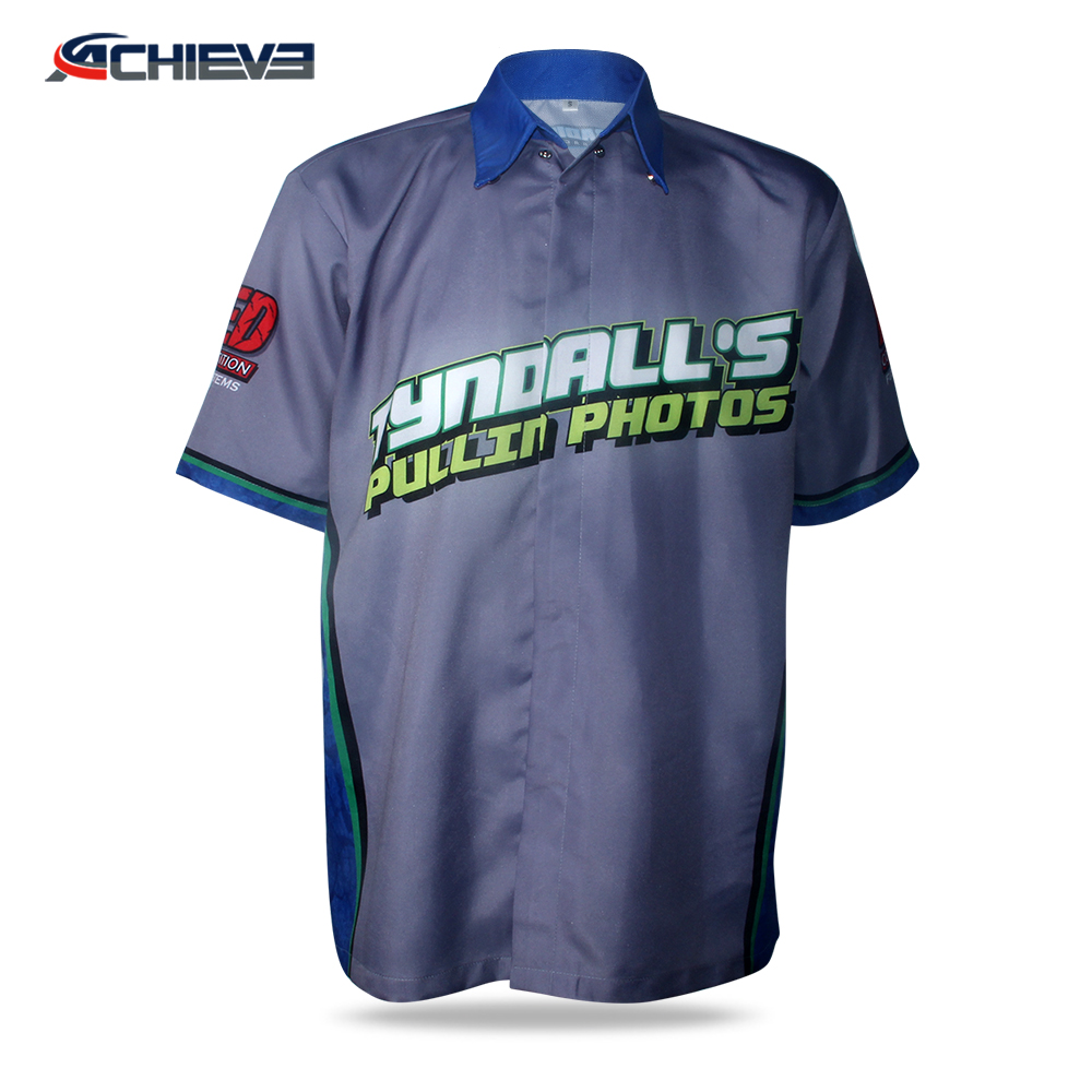 Custom 100% polyester motorcycle auto racing wear