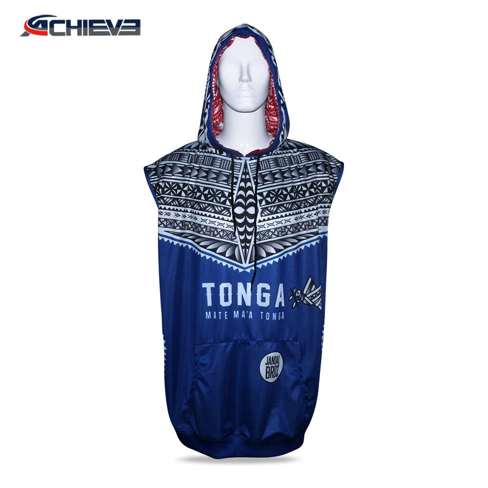 Fashion mens sleeveless hoodie wholesale