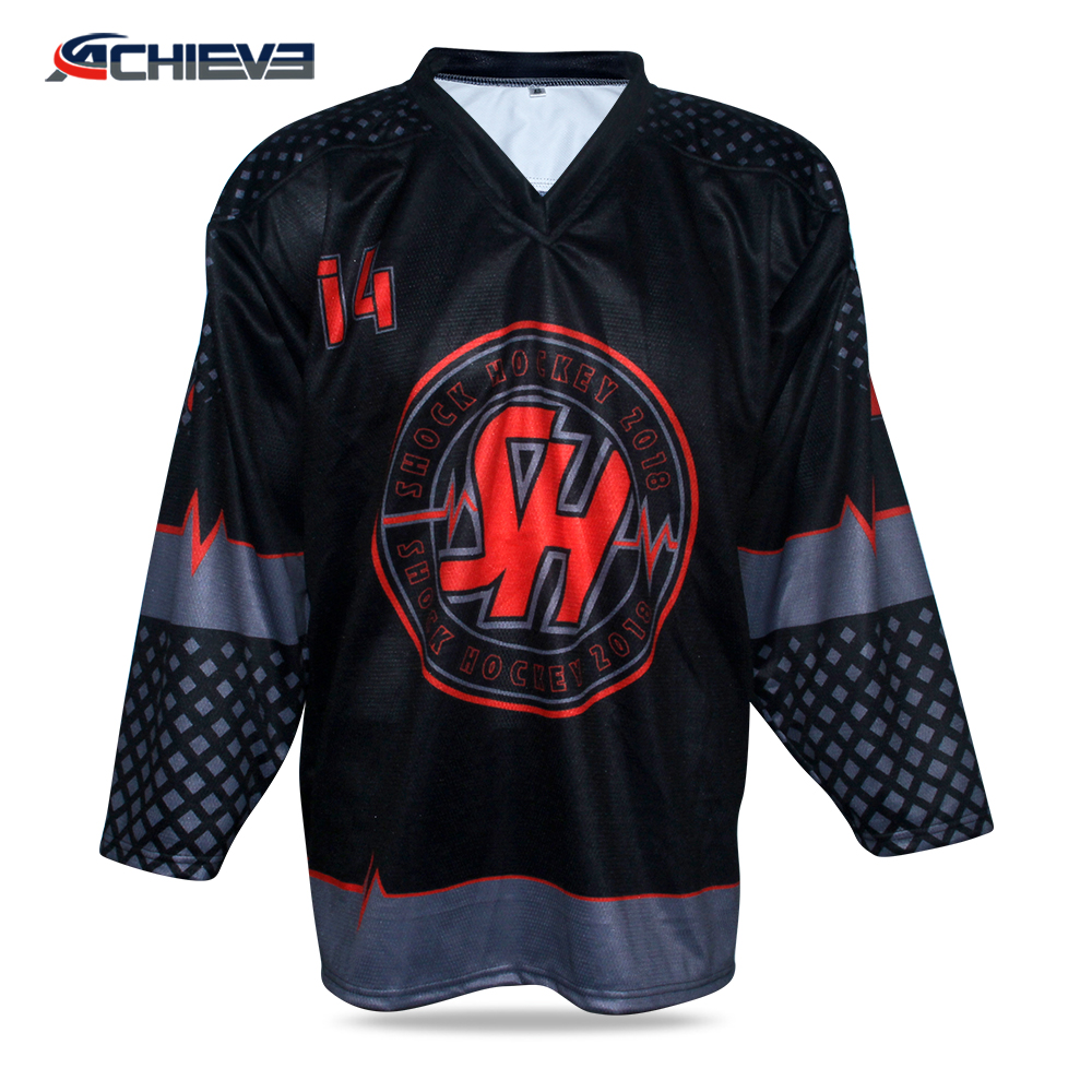 Custom sublimated league hockey jerseys