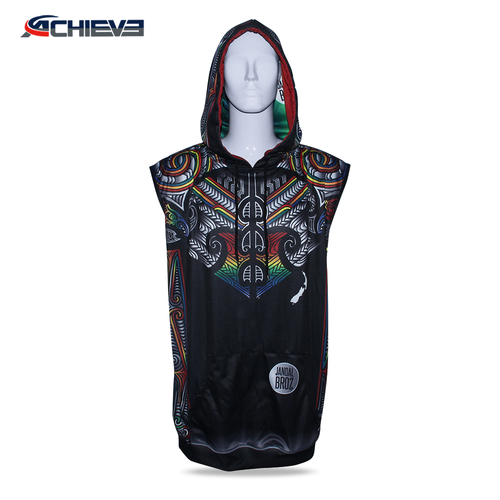 Hot Sale sleeveless pullover hoodie wholesale