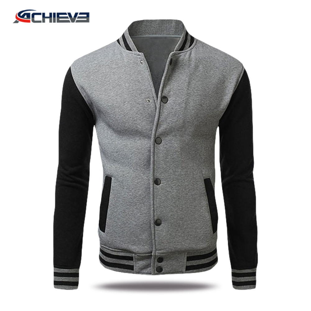 sublimation baseball jackets , new design fleece  jackets