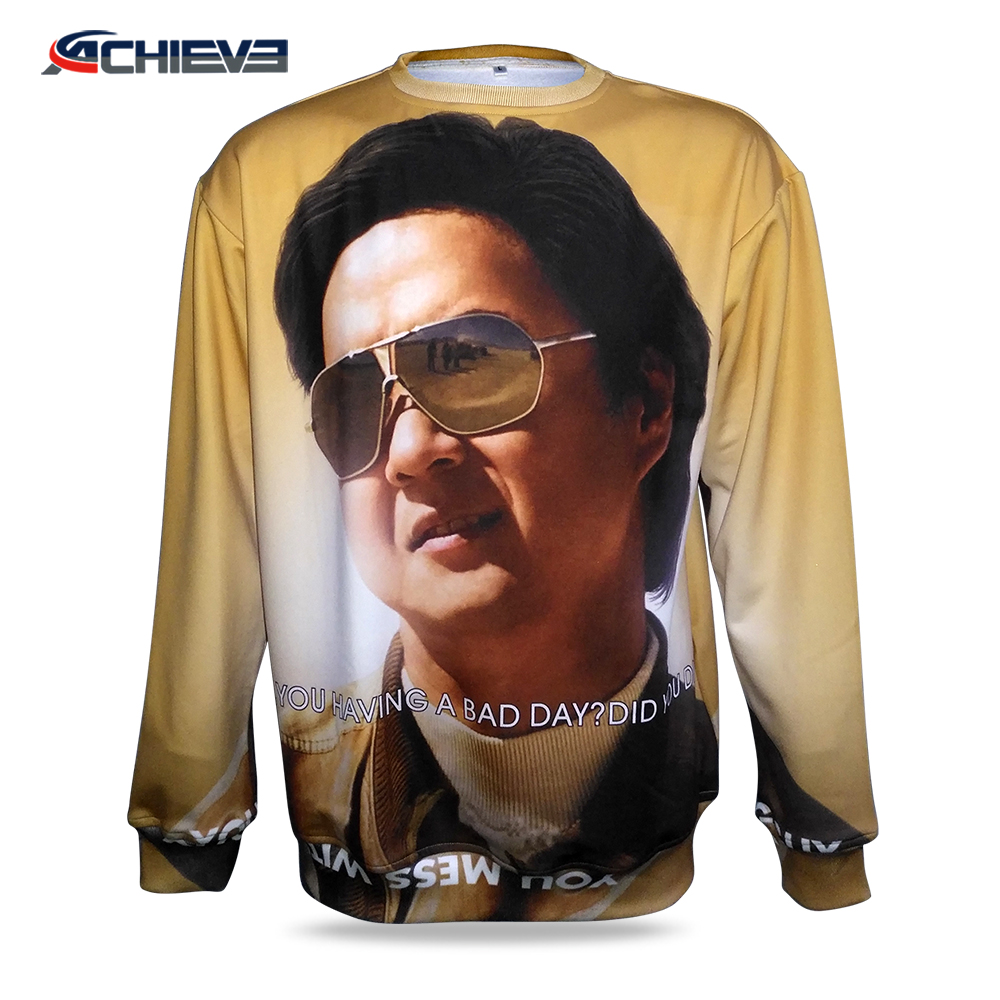 High Quality Full sublimated print sweatshirt